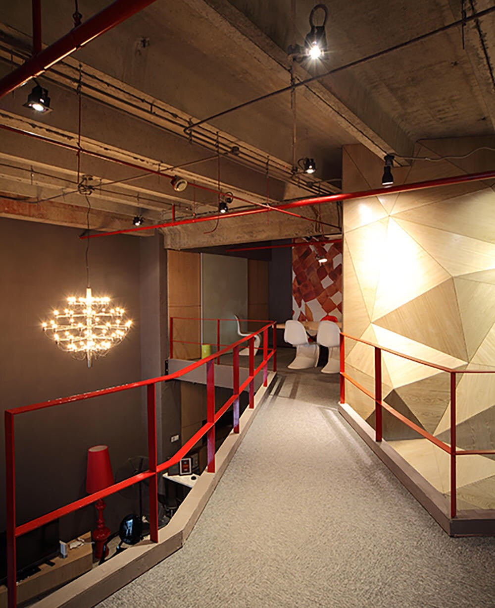 現(xiàn)代loft混搭風(fēng)格辦公室裝修設(shè)計-第1張圖片-上海古都建筑設(shè)計集團