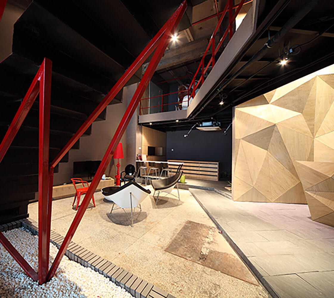 現(xiàn)代loft混搭風(fēng)格辦公室裝修設(shè)計-第5張圖片-上海古都建筑設(shè)計集團