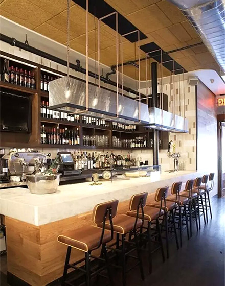 復古工業(yè)風酒吧裝修設計-第4張圖片-上海古都建筑設計集團