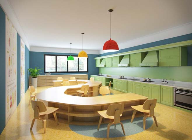 空曠明亮幼兒園裝修設(shè)計(jì)-第6張圖片-上海古都建筑設(shè)計(jì)集團(tuán) 空曠明亮幼兒園裝修設(shè)計(jì)-第6張圖片-上海古都建筑設(shè)計(jì)集團(tuán)