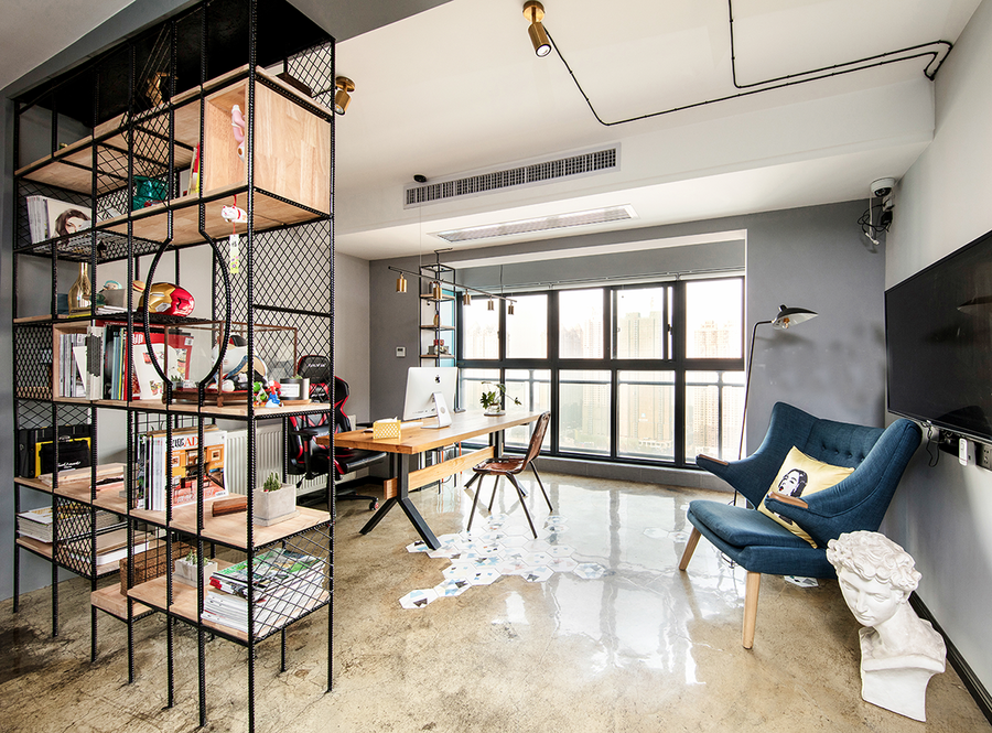 黃浦區(qū)復式輕工業(yè)風格辦公室裝修設計-第6張圖片-上海古都建筑設計集團 黃浦區(qū)復式輕工業(yè)風格辦公室裝修設計-第6張圖片-上海古都建筑設計集團