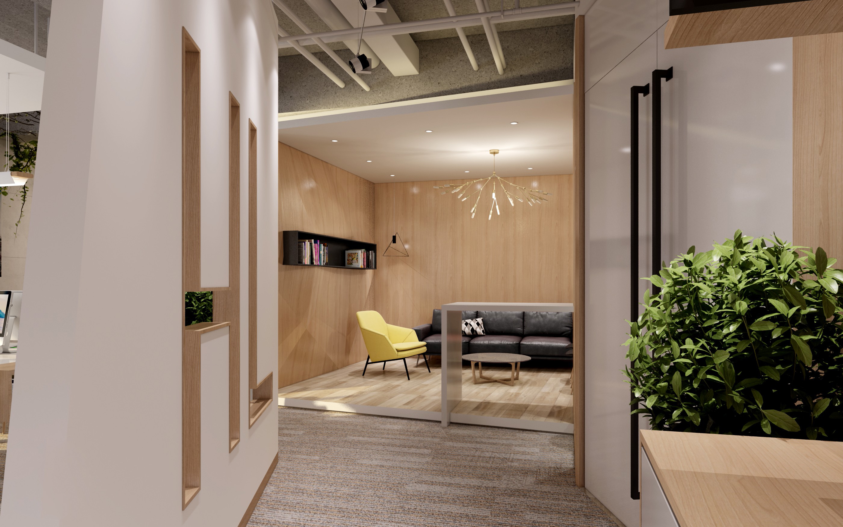 國(guó)際科技風(fēng)格辦公室裝修設(shè)計(jì)-第6張圖片-上海古都建筑設(shè)計(jì)集團(tuán) 國(guó)際科技風(fēng)格辦公室裝修設(shè)計(jì)-第6張圖片-上海古都建筑設(shè)計(jì)集團(tuán)