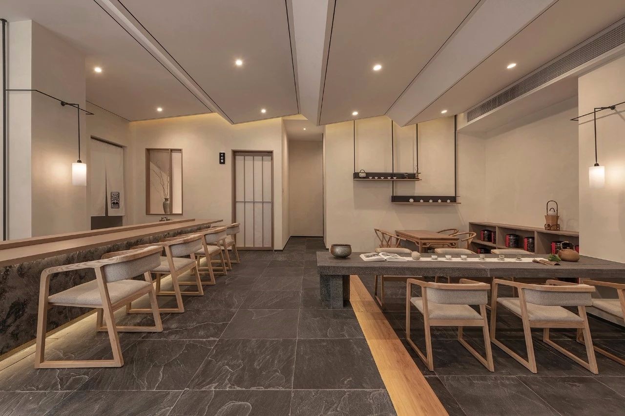 淡雅文藝茶莊裝修設(shè)計-第2張圖片-上海古都建筑設(shè)計集團