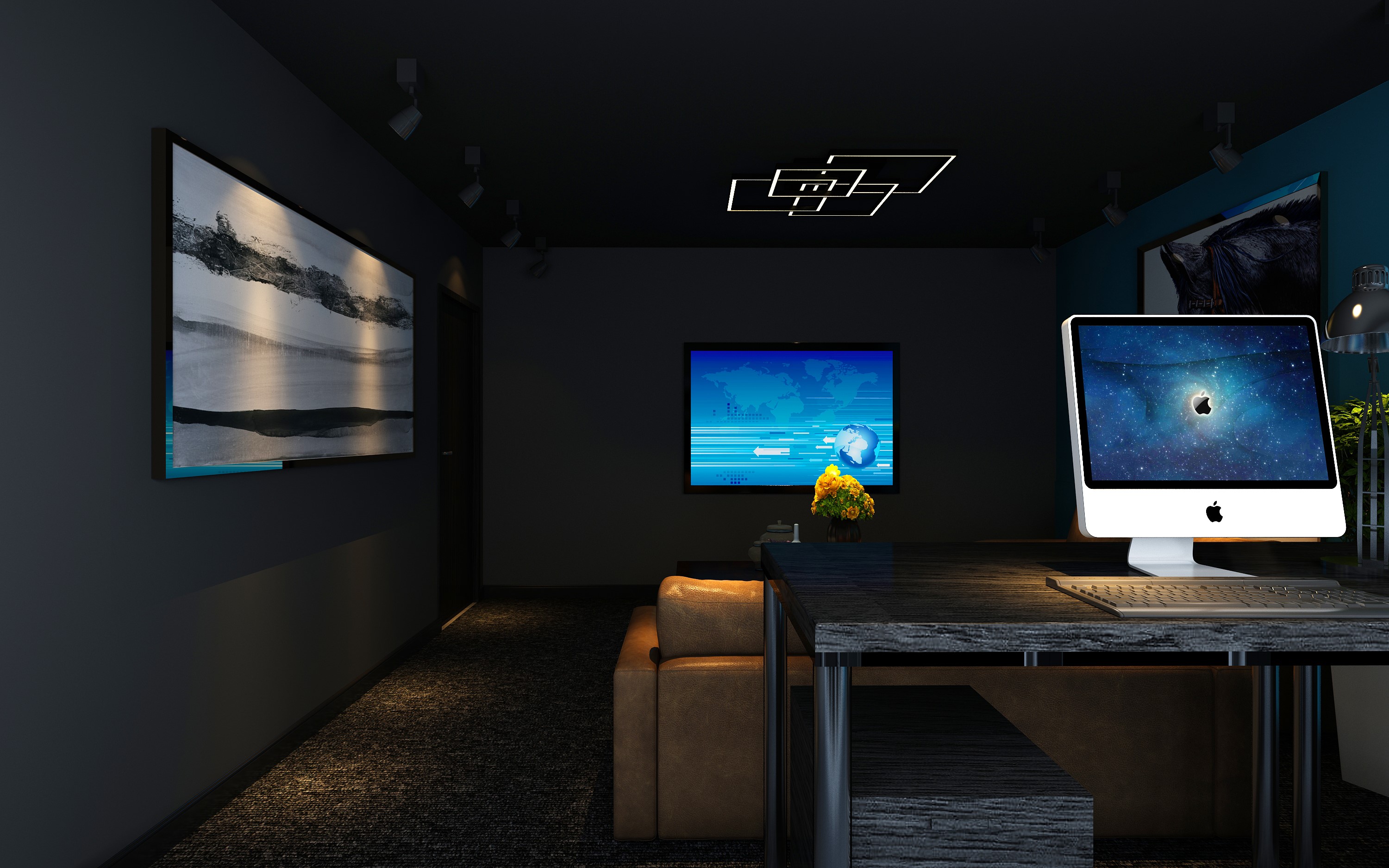 虹口區(qū)文藝氣息辦公室裝修設(shè)計-第1張圖片-上海古都建筑設(shè)計集團(tuán)