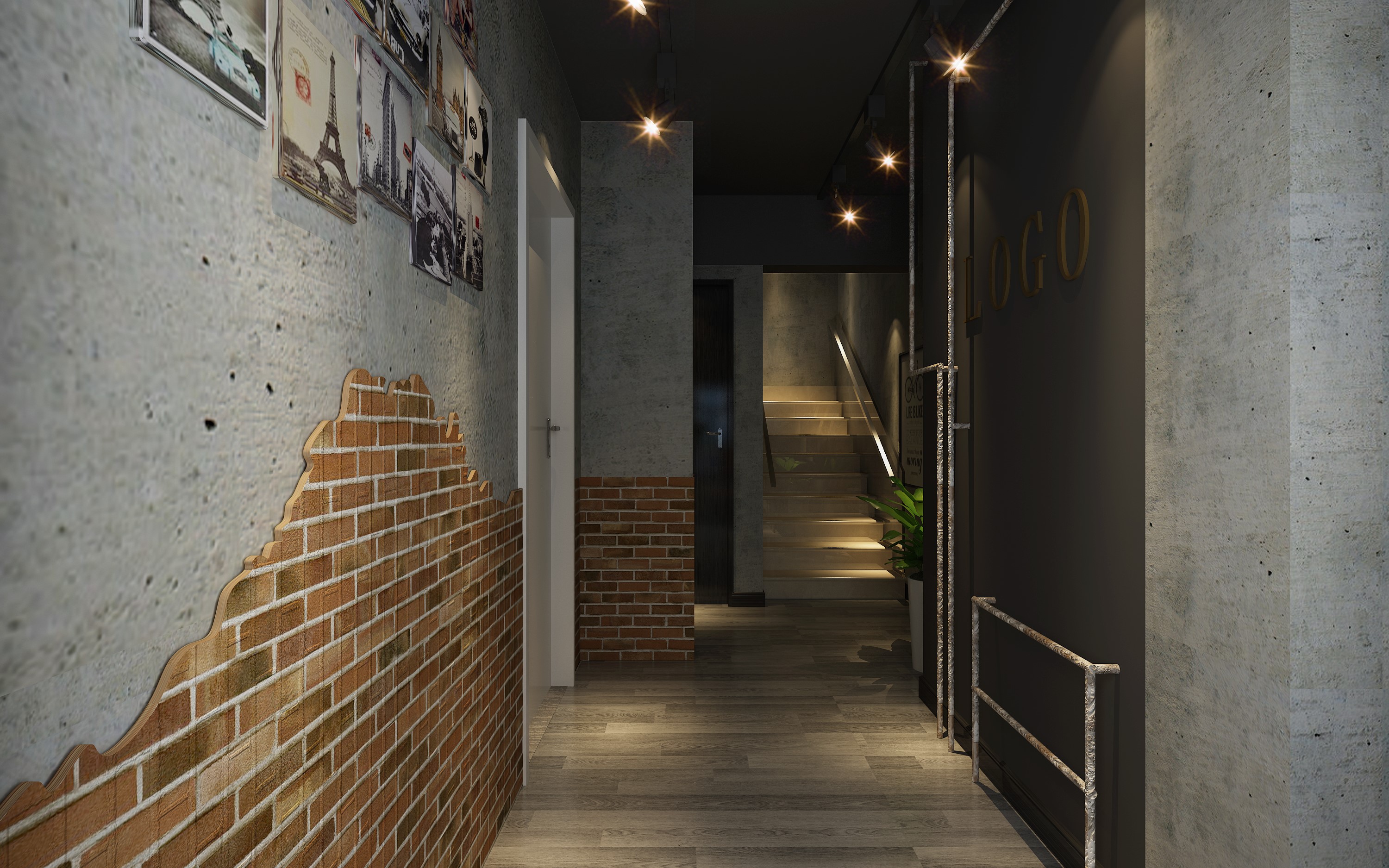 虹口區(qū)文藝氣息辦公室裝修設(shè)計-第2張圖片-上海古都建筑設(shè)計集團(tuán)