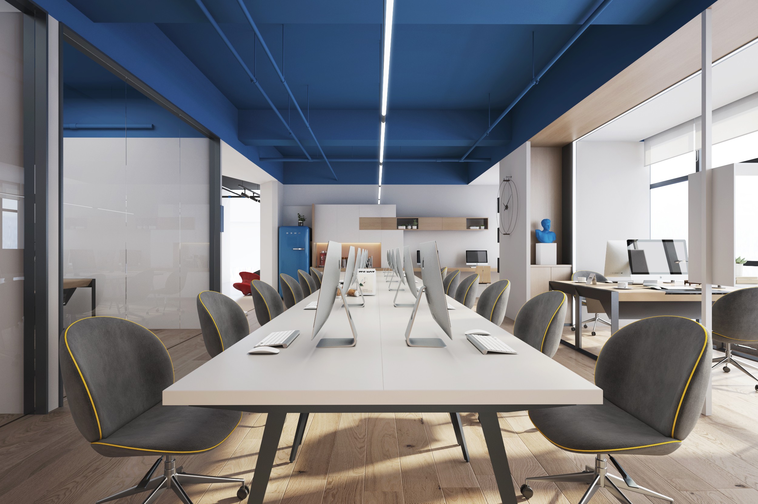 素色風(fēng)格辦公室裝修設(shè)計(jì)-第2張圖片-上海古都建筑設(shè)計(jì)集團(tuán) 素色風(fēng)格辦公室裝修設(shè)計(jì)-第2張圖片-上海古都建筑設(shè)計(jì)集團(tuán)