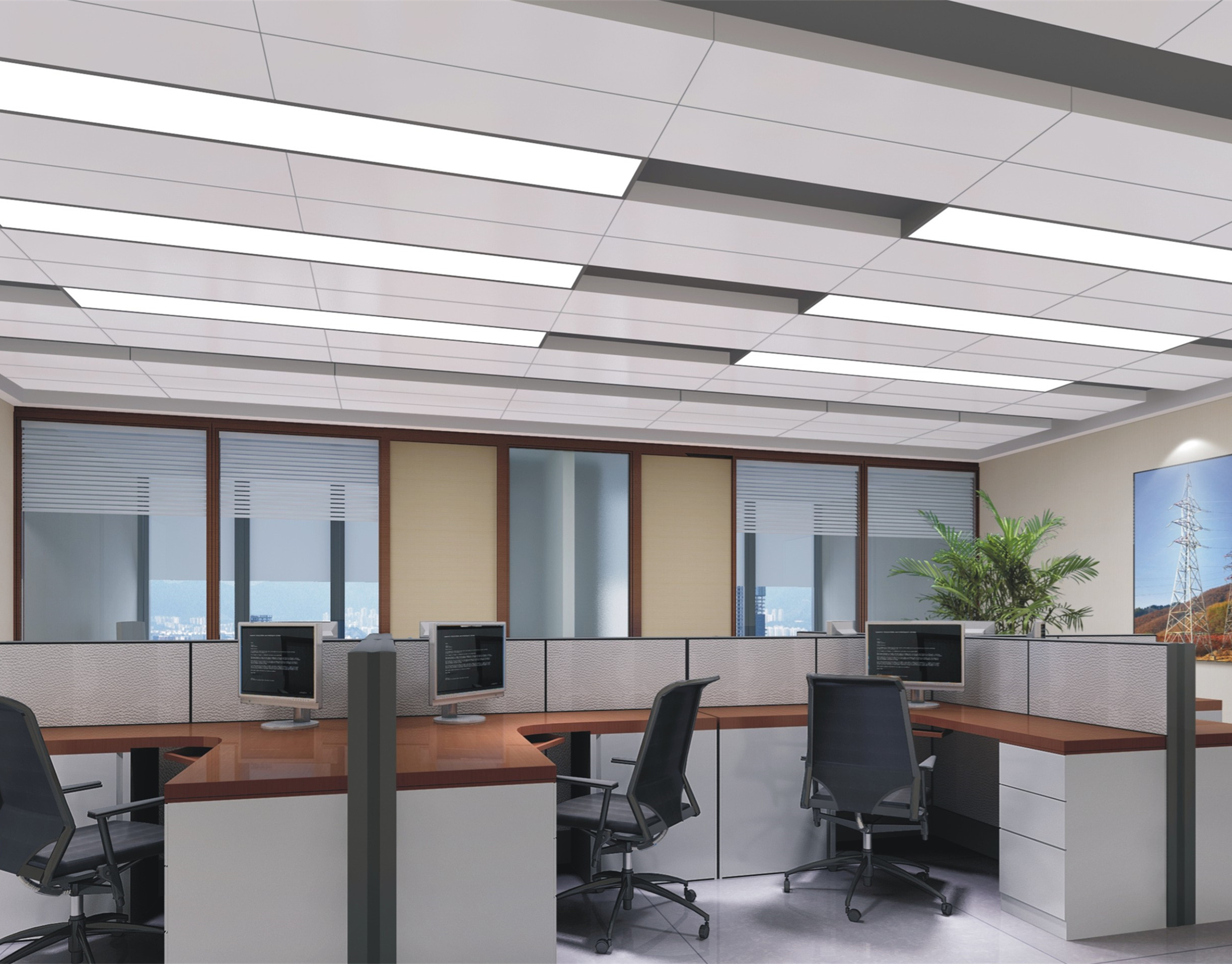 橫琴島辦公室裝修設(shè)計-第1張圖片-上海古都建筑設(shè)計集團