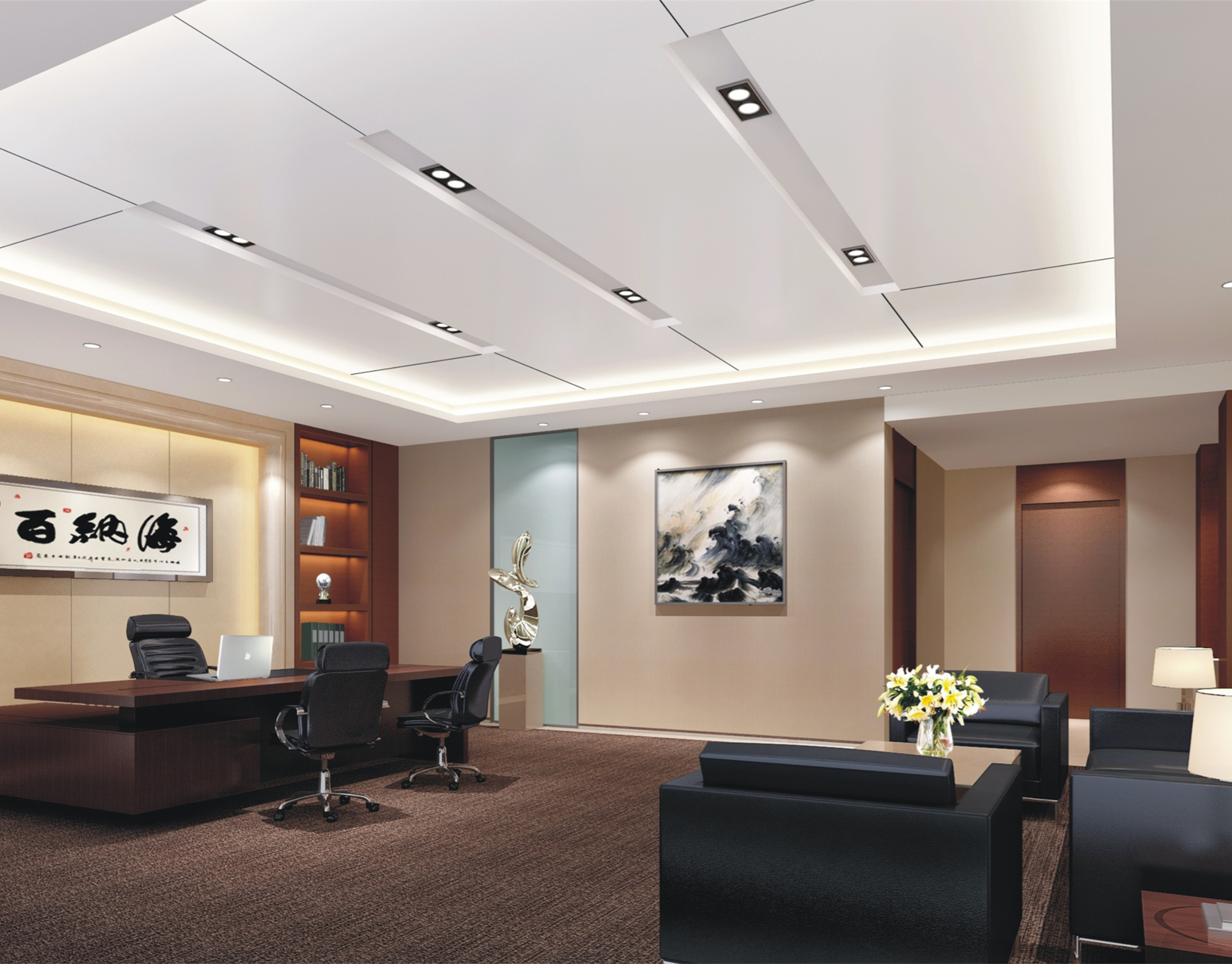 橫琴島辦公室裝修設(shè)計-第6張圖片-上海古都建筑設(shè)計集團