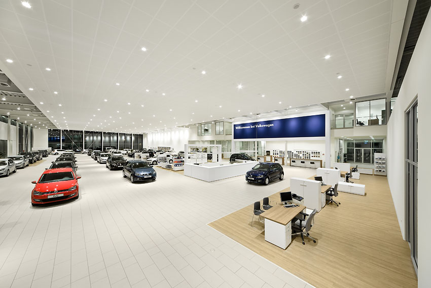 現(xiàn)代時尚風(fēng)格4S店裝修設(shè)計-第2張圖片-上海古都建筑設(shè)計集團(tuán)