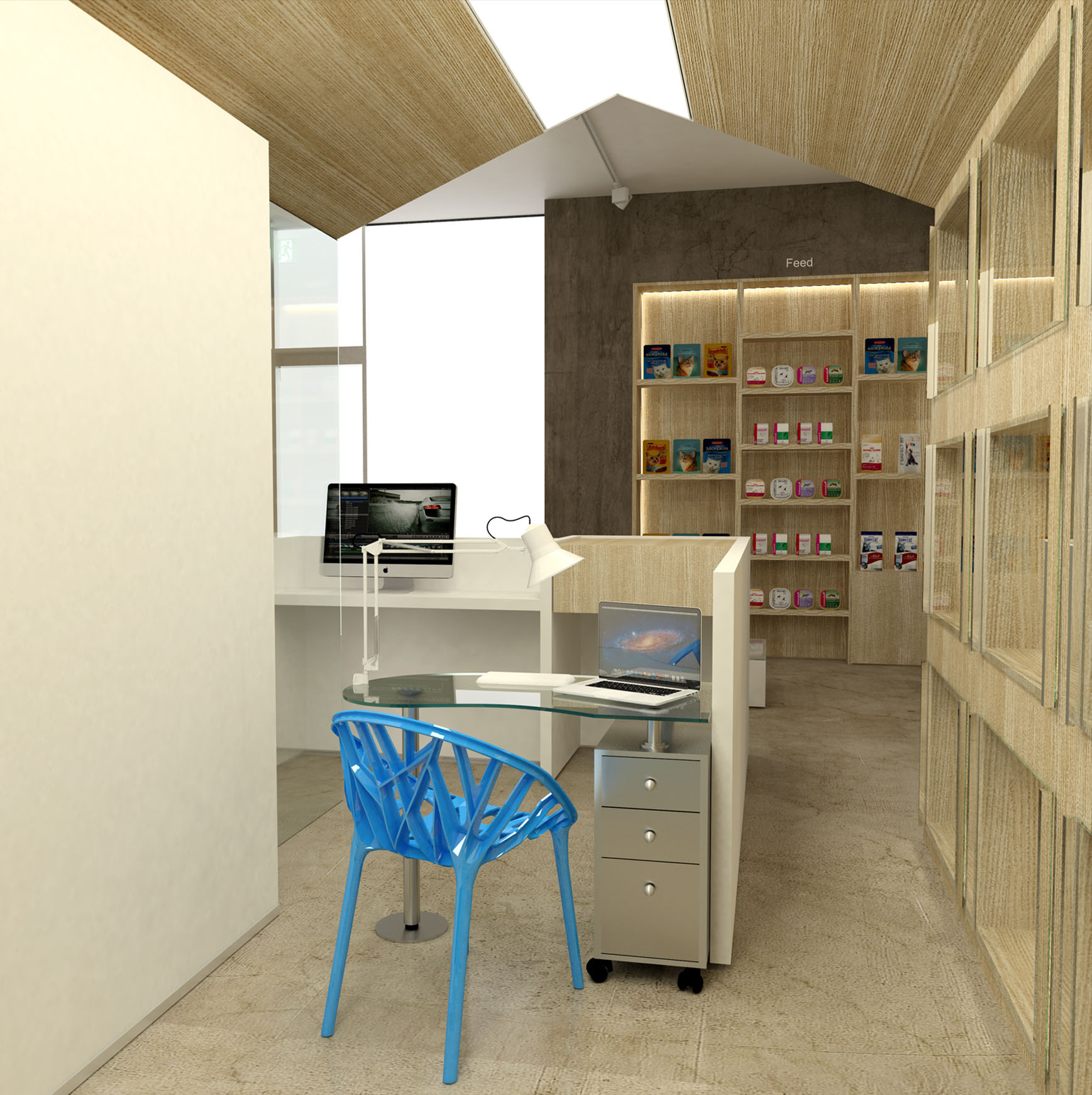 簡約風(fēng)格寵物一體店裝修設(shè)計(jì)-第5張圖片-上海古都建筑設(shè)計(jì)集團(tuán) 簡約風(fēng)格寵物一體店裝修設(shè)計(jì)-第5張圖片-上海古都建筑設(shè)計(jì)集團(tuán)