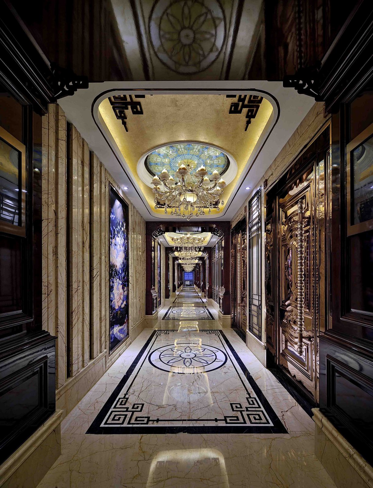 歐式復(fù)古歌廳裝修設(shè)計-第2張圖片-上海古都建筑設(shè)計集團 歐式復(fù)古歌廳裝修設(shè)計-第2張圖片-上海古都建筑設(shè)計集團