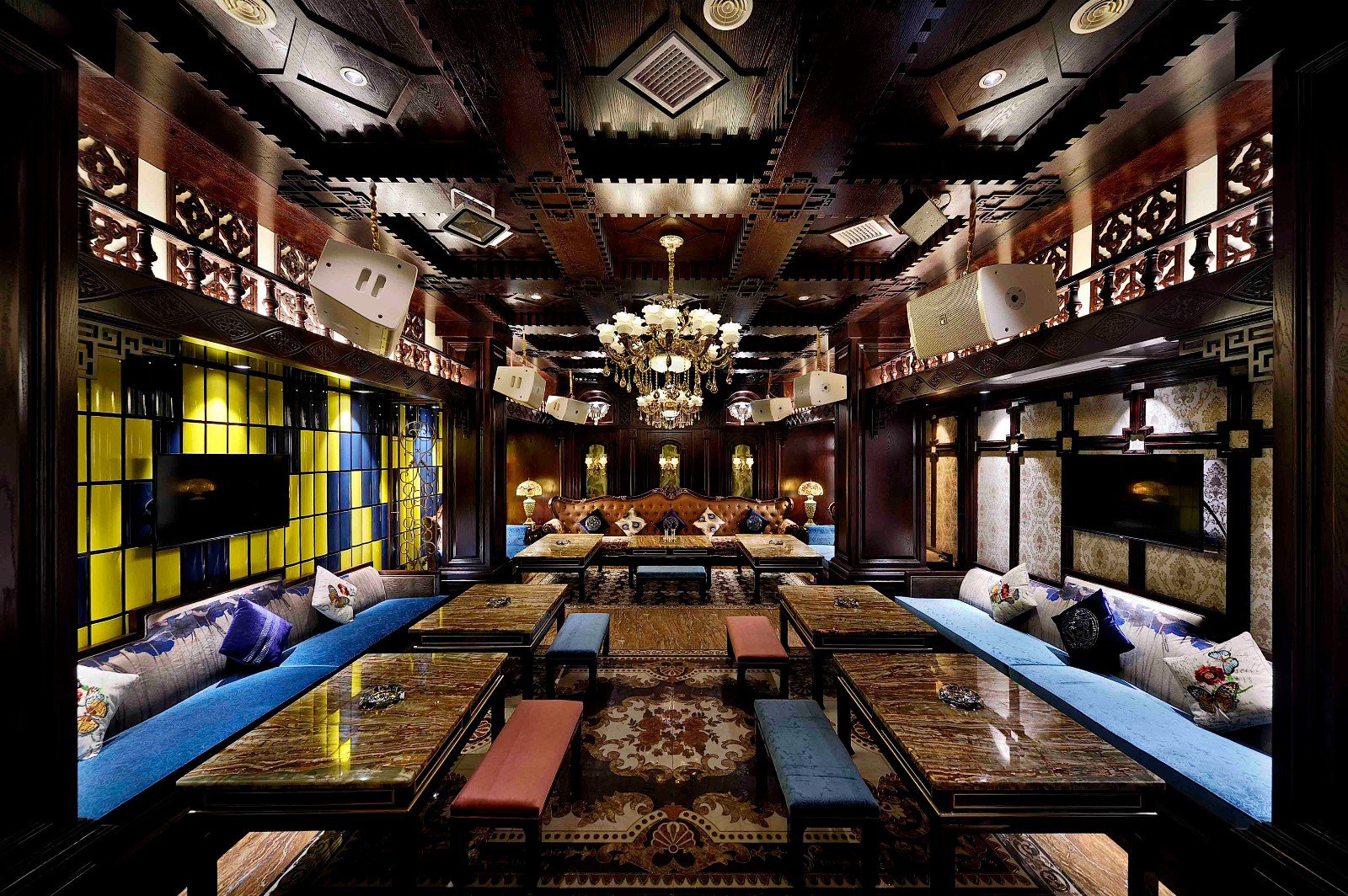 歐式復(fù)古歌廳裝修設(shè)計-第5張圖片-上海古都建筑設(shè)計集團 歐式復(fù)古歌廳裝修設(shè)計-第5張圖片-上海古都建筑設(shè)計集團