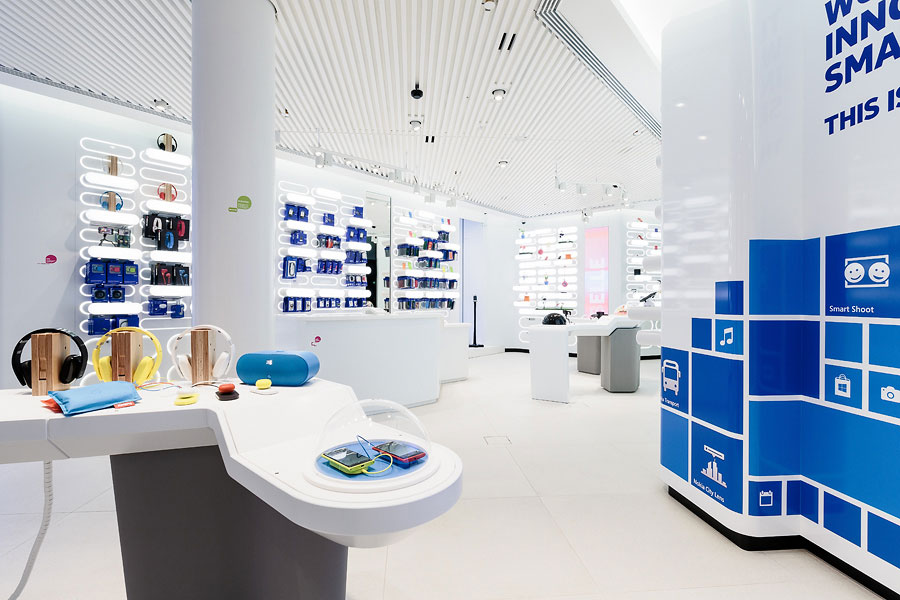 純白簡約風手機店裝修設計-第4張圖片-上海古都建筑設計集團 純白簡約風手機店裝修設計-第4張圖片-上海古都建筑設計集團