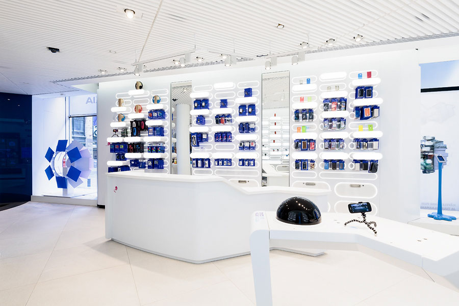 純白簡約風手機店裝修設計-第5張圖片-上海古都建筑設計集團 純白簡約風手機店裝修設計-第5張圖片-上海古都建筑設計集團