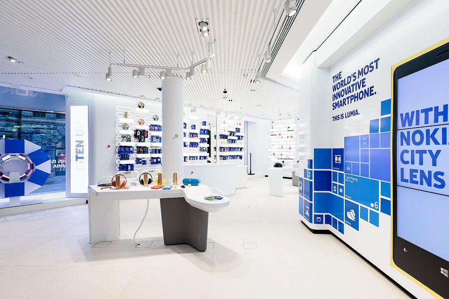 純白簡約風手機店裝修設計-第2張圖片-上海古都建筑設計集團 純白簡約風手機店裝修設計-第2張圖片-上海古都建筑設計集團