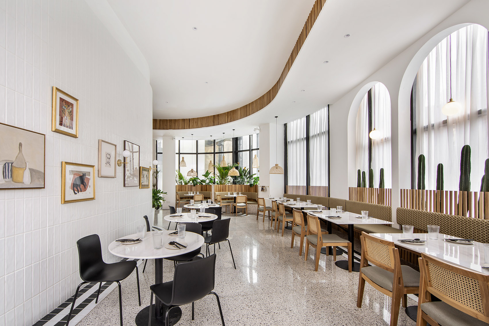 簡約風(fēng)格美食店裝修設(shè)計-第2張圖片-上海古都建筑設(shè)計集團(tuán)