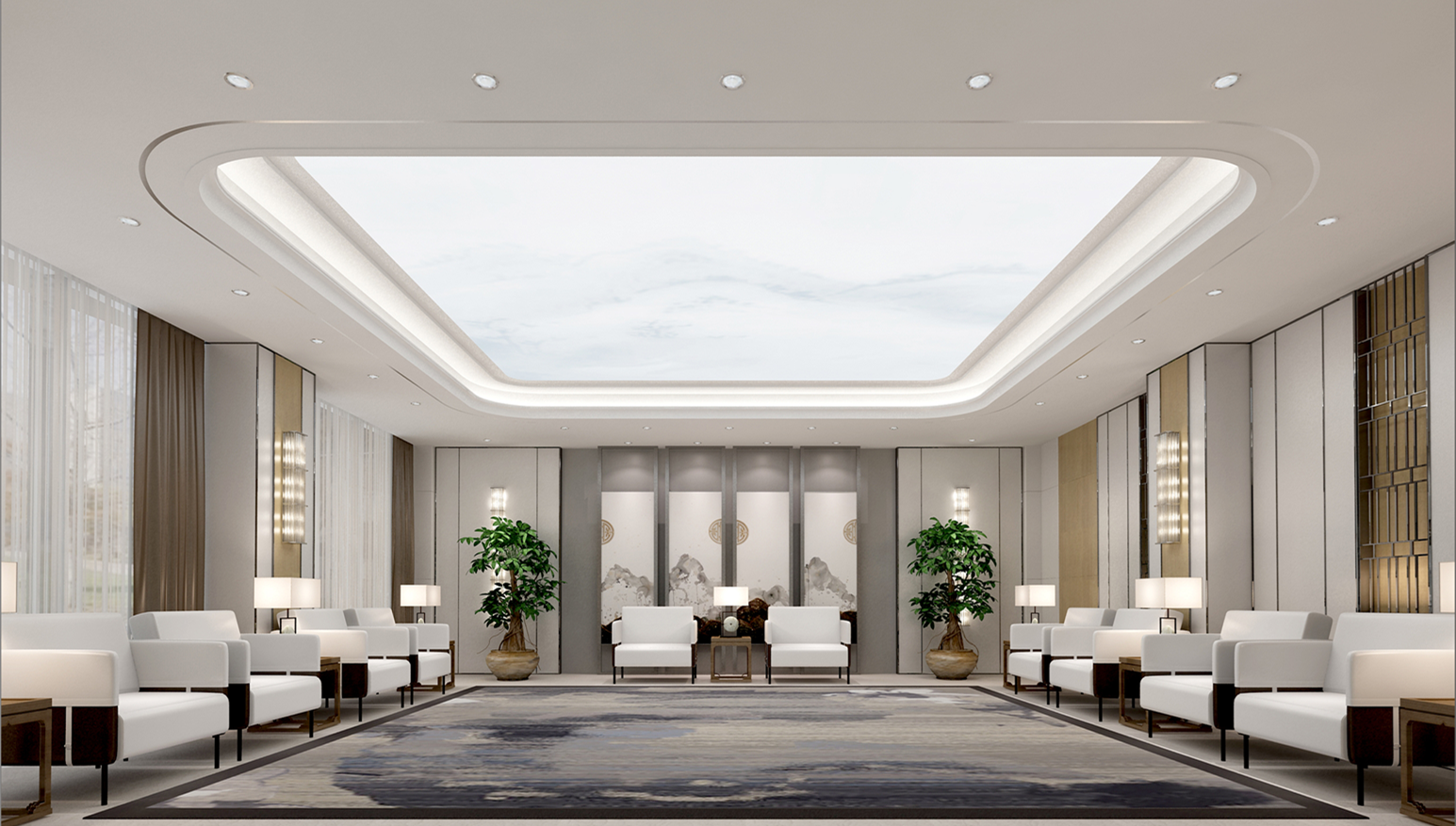 現(xiàn)代科技圖書(shū)館裝修設(shè)計(jì)-第3張圖片-上海古都建筑設(shè)計(jì)集團(tuán) 現(xiàn)代科技圖書(shū)館裝修設(shè)計(jì)-第3張圖片-上海古都建筑設(shè)計(jì)集團(tuán)