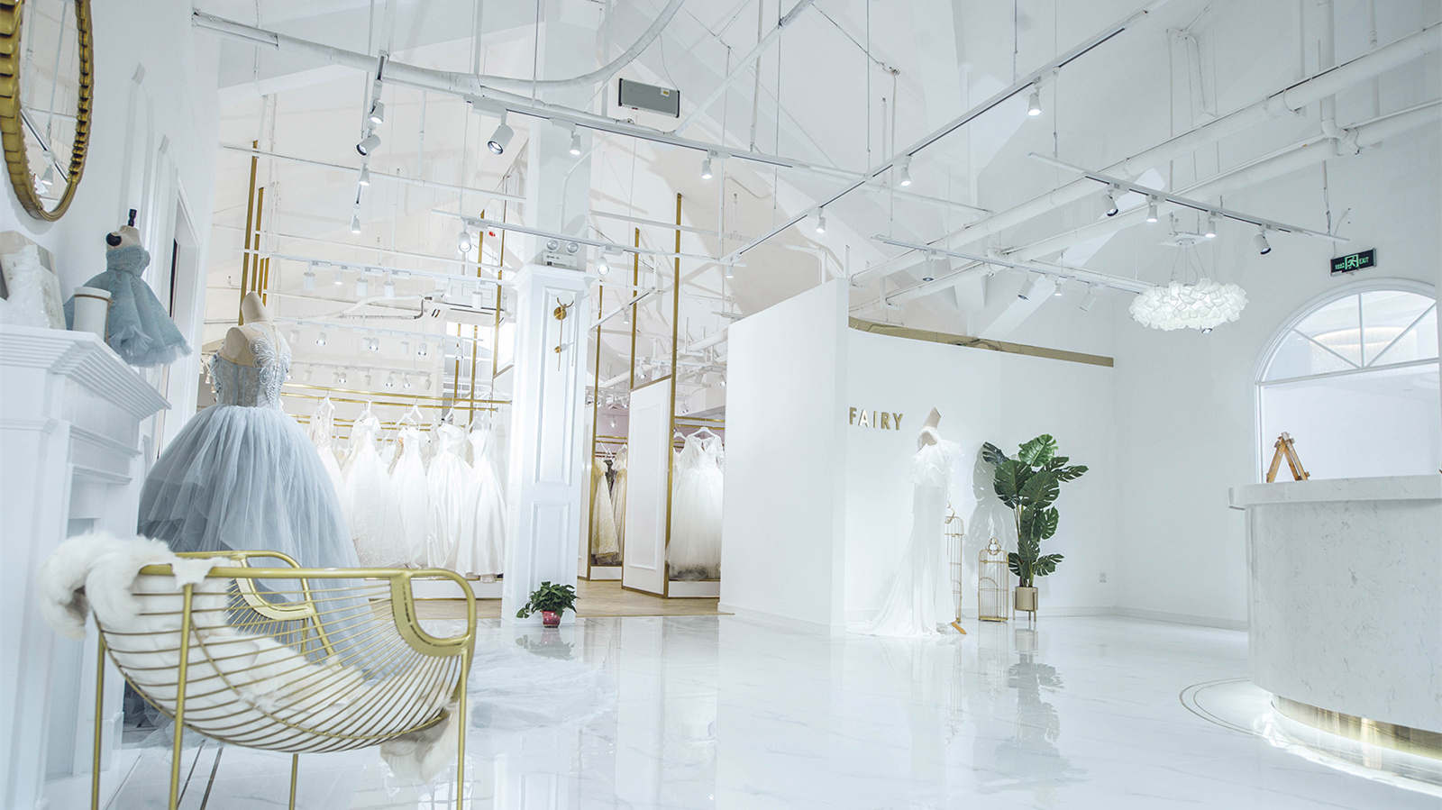 輕奢風(fēng)格婚紗店裝修設(shè)計-第6張圖片-上海古都建筑設(shè)計集團 輕奢風(fēng)格婚紗店裝修設(shè)計-第6張圖片-上海古都建筑設(shè)計集團