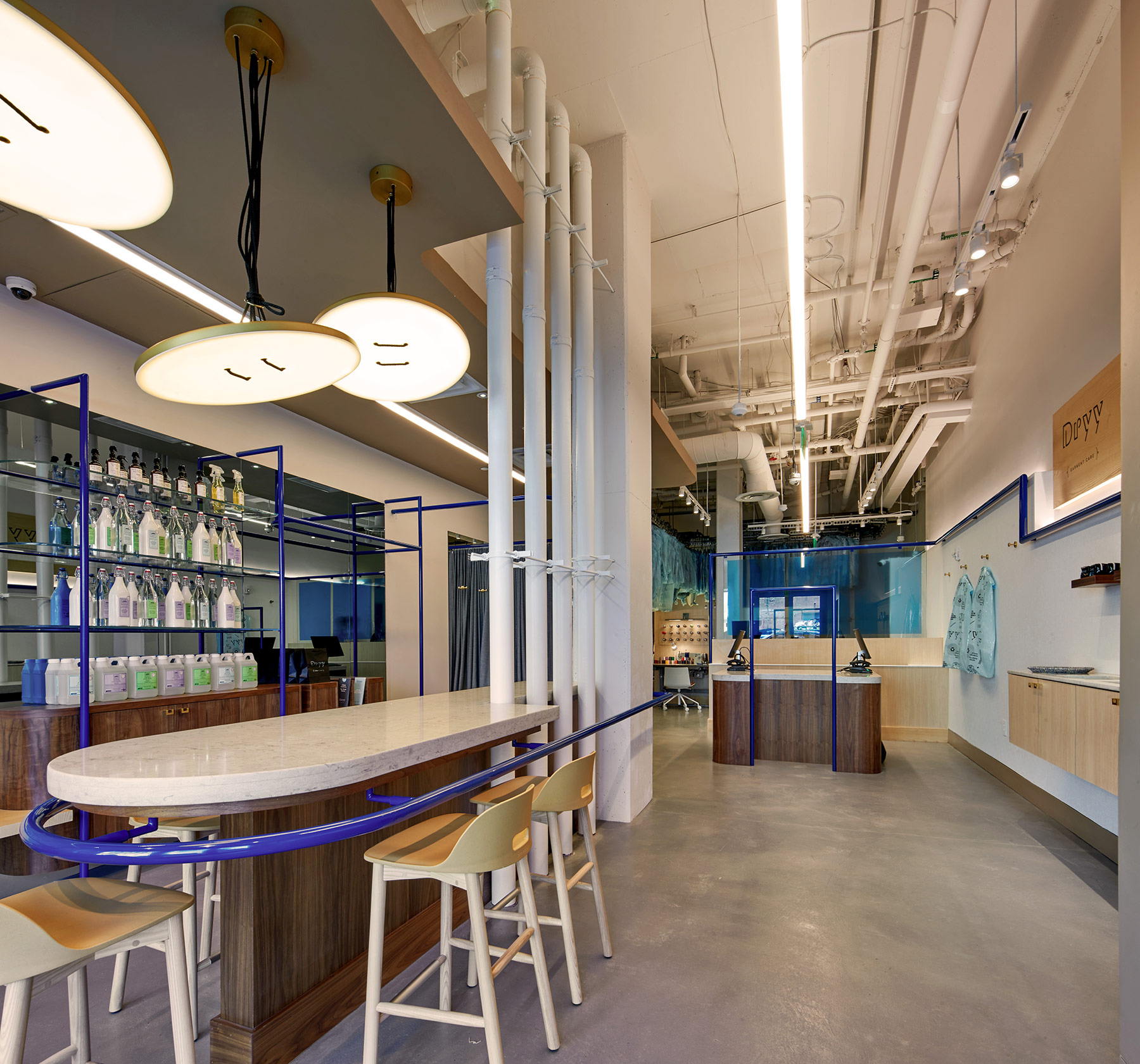 清新簡約干洗店裝修設(shè)計-第2張圖片-上海古都建筑設(shè)計集團(tuán) 清新簡約干洗店裝修設(shè)計-第2張圖片-上海古都建筑設(shè)計集團(tuán)