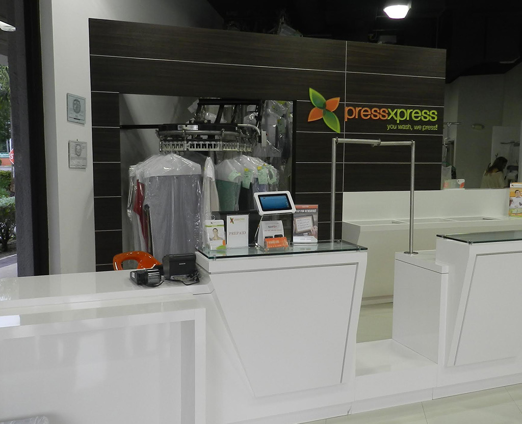 現(xiàn)代簡約干洗店裝修設計-第1張圖片-上海古都建筑設計集團 現(xiàn)代簡約干洗店裝修設計-第1張圖片-上海古都建筑設計集團