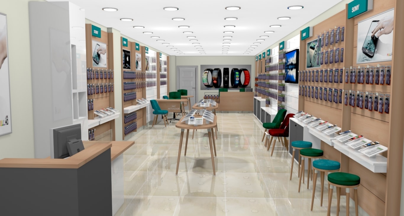 小型簡約手機店裝修設(shè)計-第3張圖片-上海古都建筑設(shè)計集團 小型簡約手機店裝修設(shè)計-第3張圖片-上海古都建筑設(shè)計集團