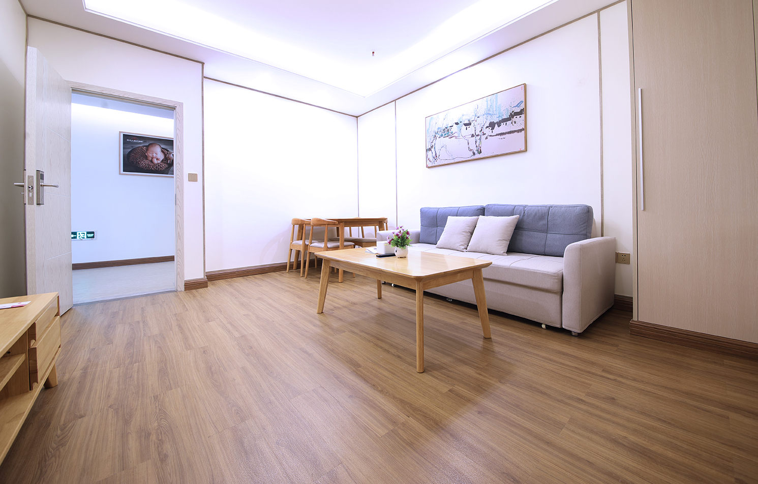 小型現(xiàn)代簡約月子中心裝修設(shè)計-第2張圖片-上海古都建筑設(shè)計集團(tuán) 小型現(xiàn)代簡約月子中心裝修設(shè)計-第2張圖片-上海古都建筑設(shè)計集團(tuán)