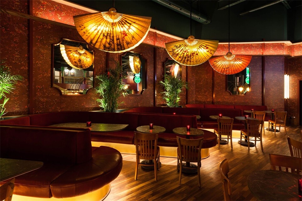 港式工業(yè)風酒樓餐廳裝修設計-第5張圖片-上海古都建筑設計集團