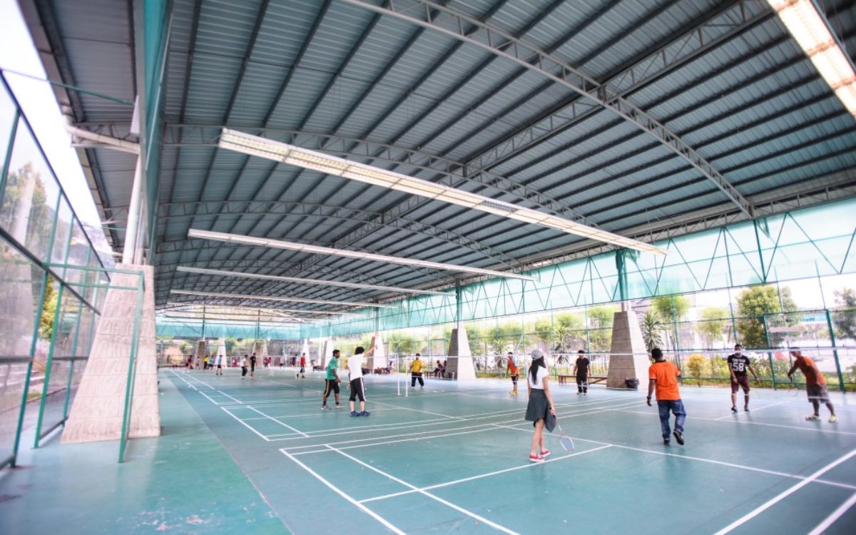 大型羽毛球場裝修設計-第2張圖片-上海古都建筑設計集團 大型羽毛球場裝修設計-第2張圖片-上海古都建筑設計集團