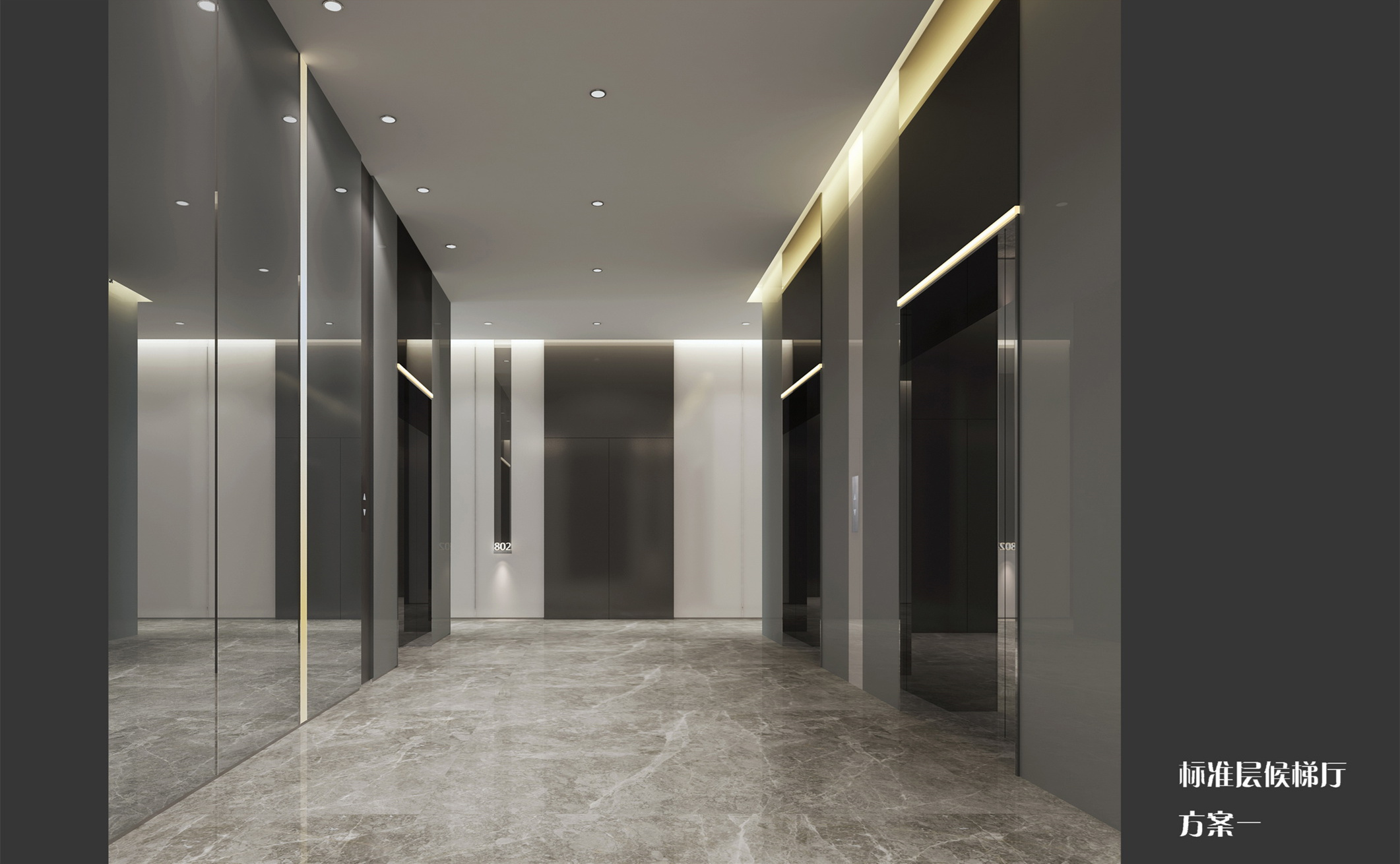 新式科技風辦公樓裝修設計-第2張圖片-上海古都建筑設計集團 新式科技風辦公樓裝修設計-第2張圖片-上海古都建筑設計集團