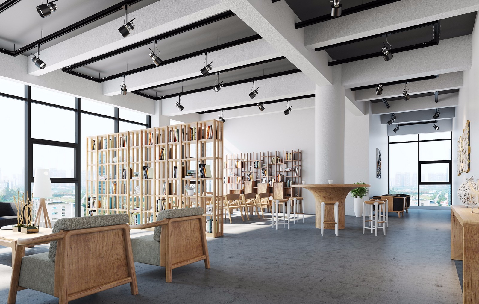 簡約開朗木質(zhì)辦公室裝修-第1張圖片-上海古都建筑設(shè)計集團(tuán) 簡約開朗木質(zhì)辦公室裝修-第1張圖片-上海古都建筑設(shè)計集團(tuán)