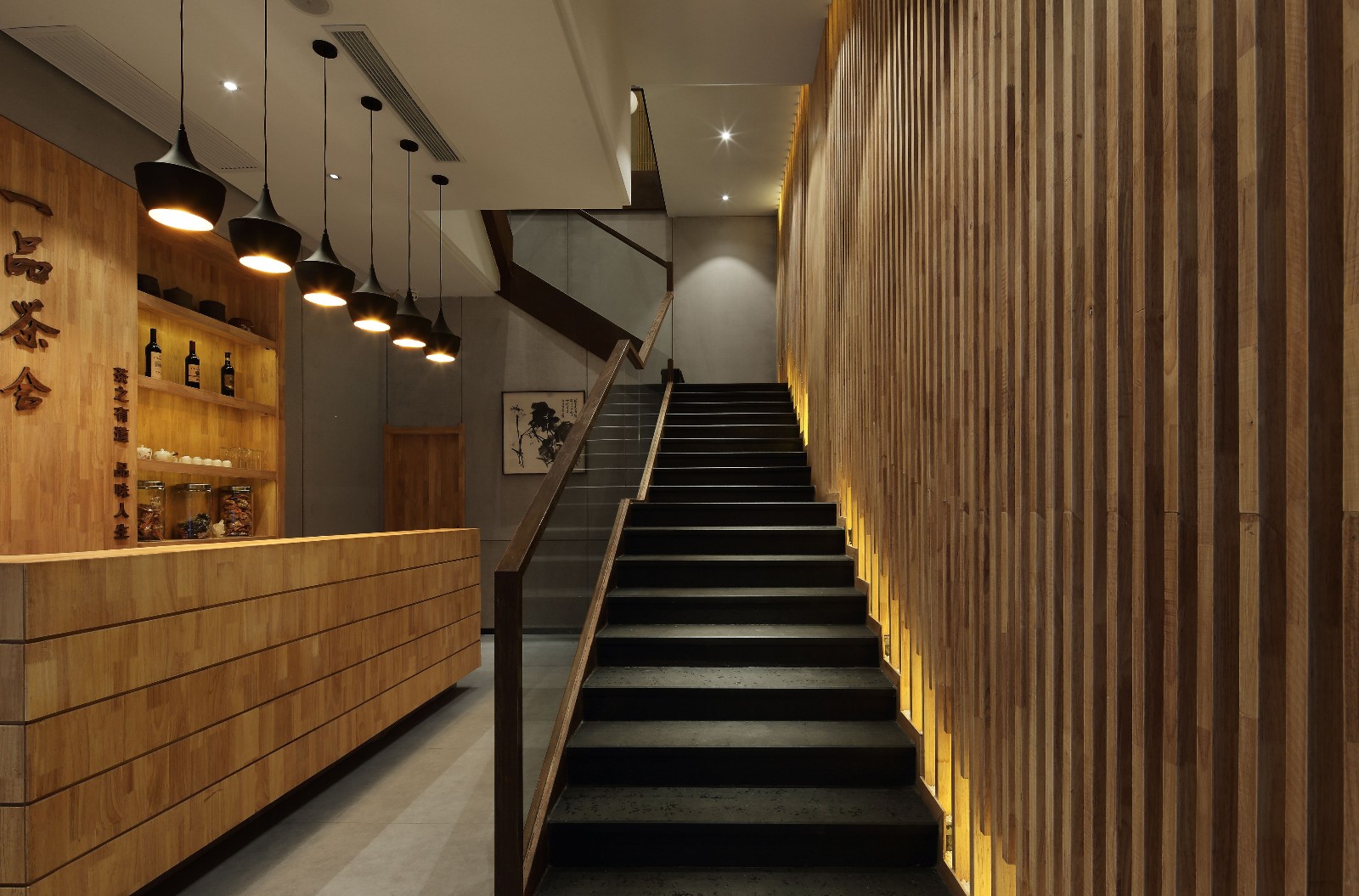 現(xiàn)代新式茶樓裝修設計-第1張圖片-上海古都建筑設計集團