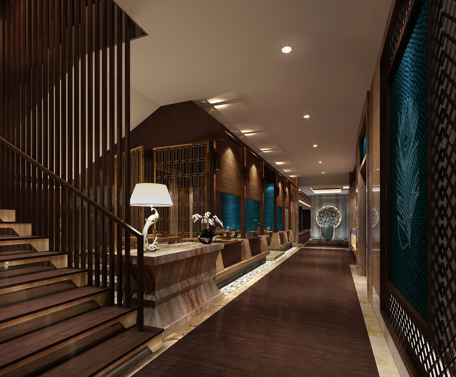 東南亞風格澡堂裝修設計-第1張圖片-上海古都建筑設計集團