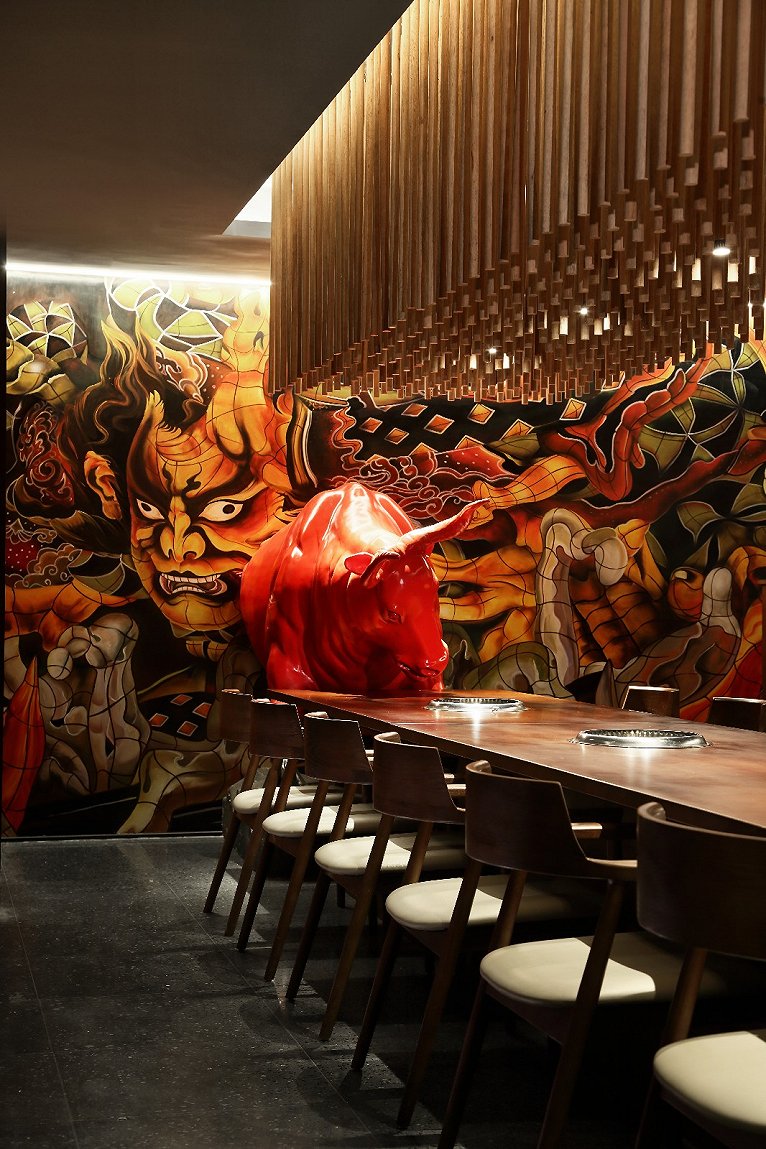 高檔古典火鍋店裝修設計-第4張圖片-上海古都建筑設計集團