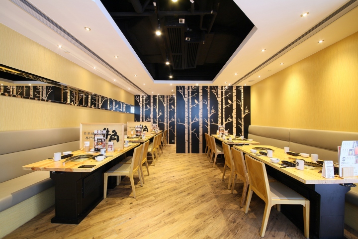 簡約日式燒烤店裝修設(shè)計(jì)-第6張圖片-上海古都建筑設(shè)計(jì)集團(tuán)
