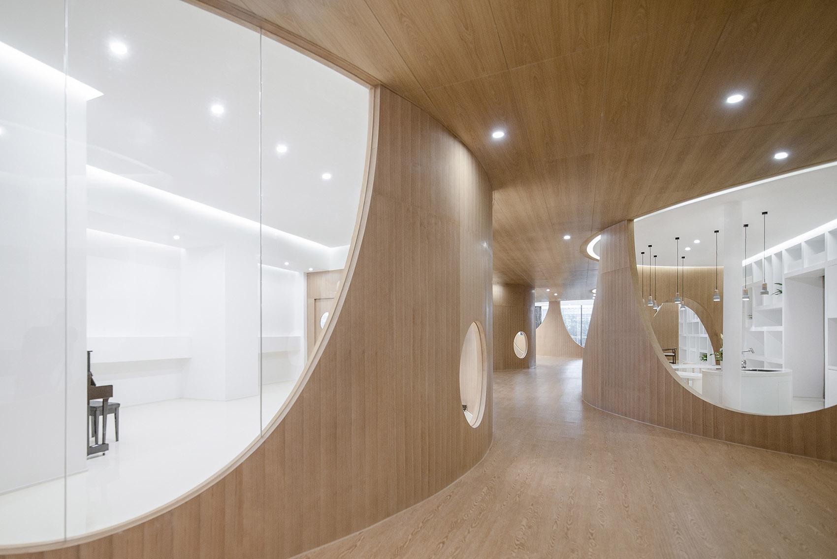 時尚簡約兒童教育機構(gòu)裝修設(shè)計-第1張圖片-上海古都建筑設(shè)計集團