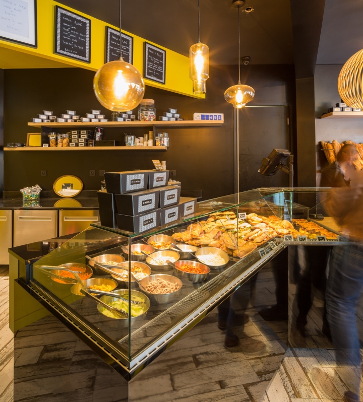 新型時尚簡約蛋糕店裝修設計-第4張圖片-上海古都建筑設計集團