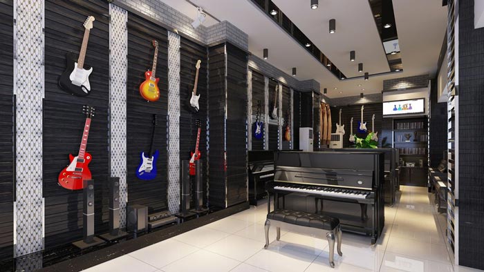 現(xiàn)代時(shí)尚琴行辦公室裝修設(shè)計(jì)-第2張圖片-上海古都建筑設(shè)計(jì)集團(tuán) 現(xiàn)代時(shí)尚琴行辦公室裝修設(shè)計(jì)-第2張圖片-上海古都建筑設(shè)計(jì)集團(tuán)