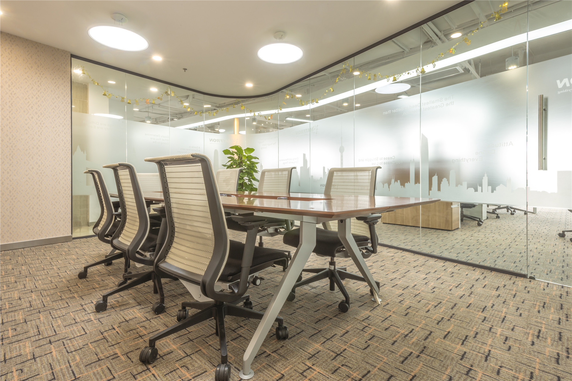 簡約流暢風格寫字樓裝修設計-第2張圖片-上海古都建筑設計集團 簡約流暢風格寫字樓裝修設計-第2張圖片-上海古都建筑設計集團