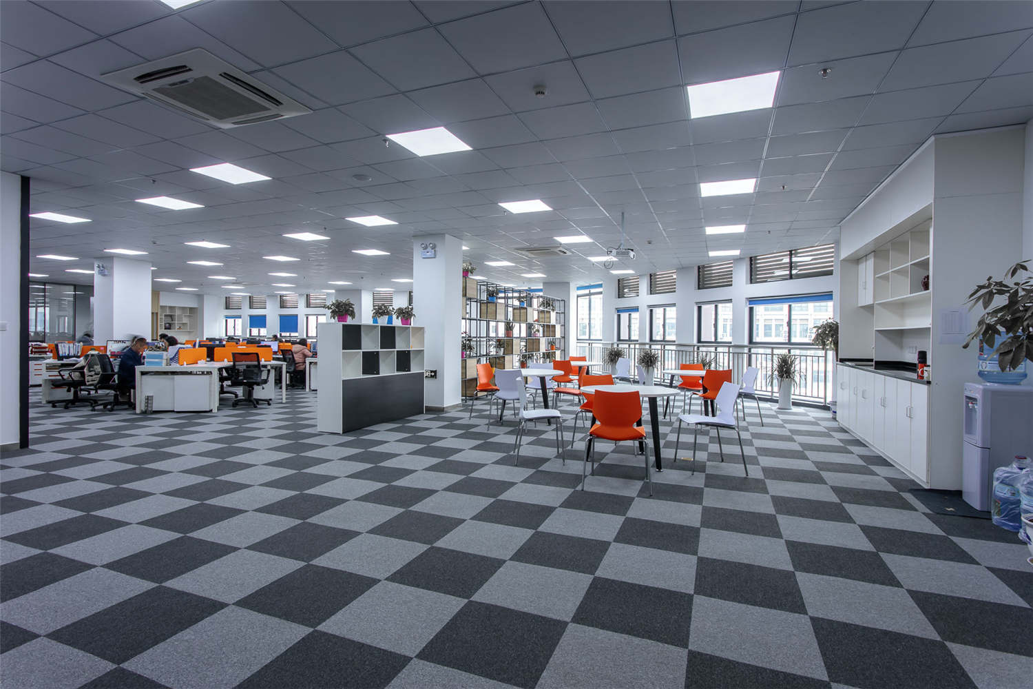 能源信息科技公司辦公室裝修設(shè)計-第1張圖片-上海古都建筑設(shè)計集團(tuán)