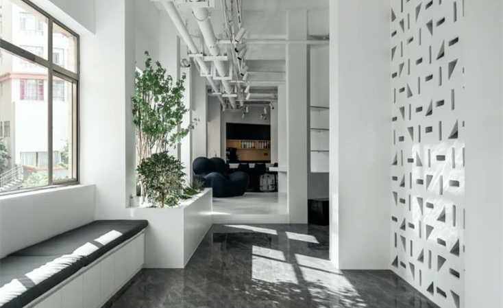 現代清新風格辦公室裝修設計-第1張圖片-上海古都建筑設計集團 現代清新風格辦公室裝修設計-第1張圖片-上海古都建筑設計集團