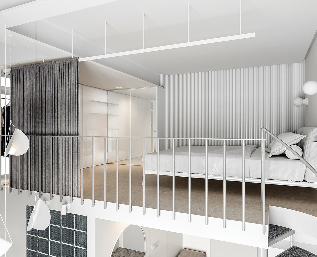 復式小公寓樓裝修設(shè)計-第3張圖片-上海古都建筑設(shè)計集團 復式小公寓樓裝修設(shè)計-第3張圖片-上海古都建筑設(shè)計集團