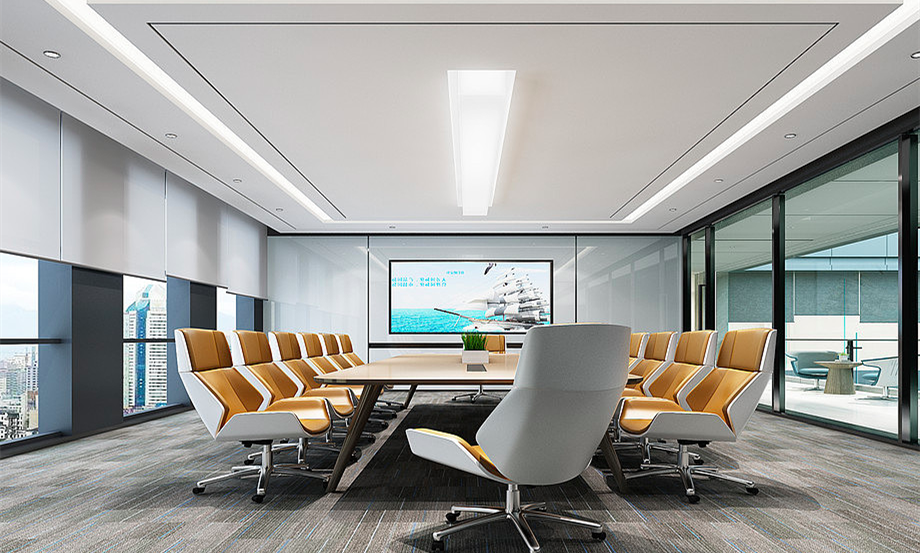 高檔辦公會議室裝修設(shè)計-第4張圖片-上海古都建筑設(shè)計集團 高檔辦公會議室裝修設(shè)計-第4張圖片-上海古都建筑設(shè)計集團