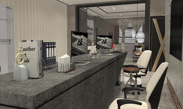 現(xiàn)代時尚簡約辦公室裝修設(shè)計-第3張圖片-上海古都建筑設(shè)計集團 現(xiàn)代時尚簡約辦公室裝修設(shè)計-第3張圖片-上海古都建筑設(shè)計集團