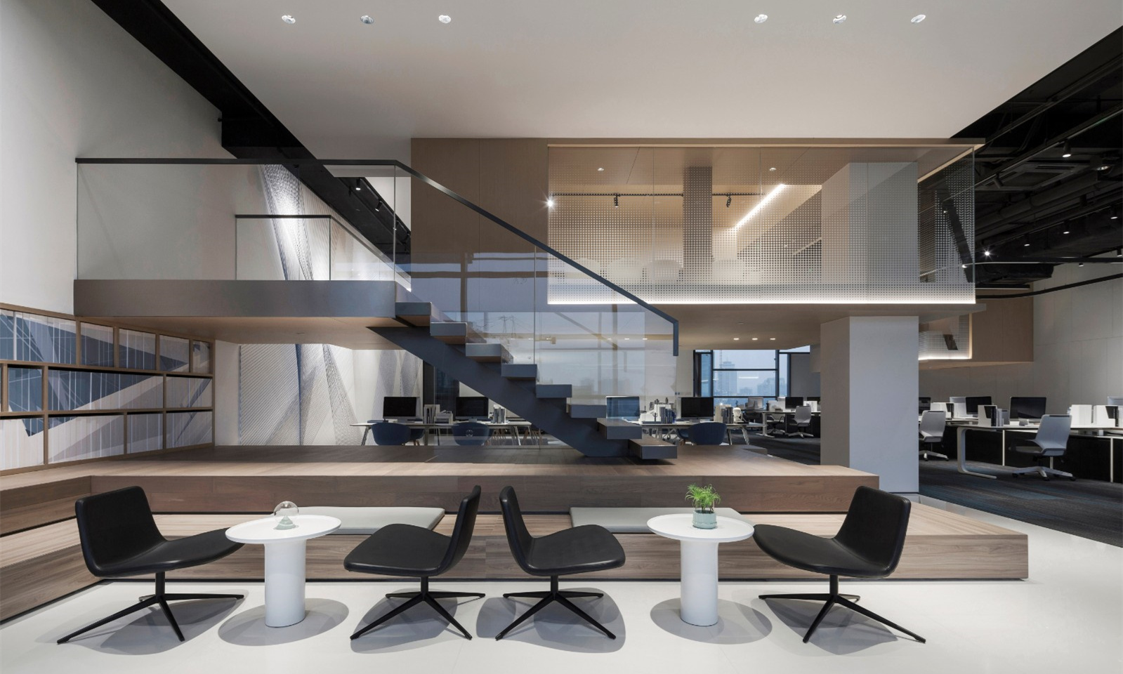 復(fù)式科技風(fēng)格辦公室裝修設(shè)計(jì)-第9張圖片-上海古都建筑設(shè)計(jì)集團(tuán) 復(fù)式科技風(fēng)格辦公室裝修設(shè)計(jì)-第9張圖片-上海古都建筑設(shè)計(jì)集團(tuán)