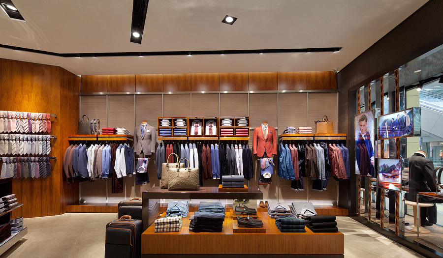 高端西裝店裝修設(shè)計-第3張圖片-上海古都建筑設(shè)計集團