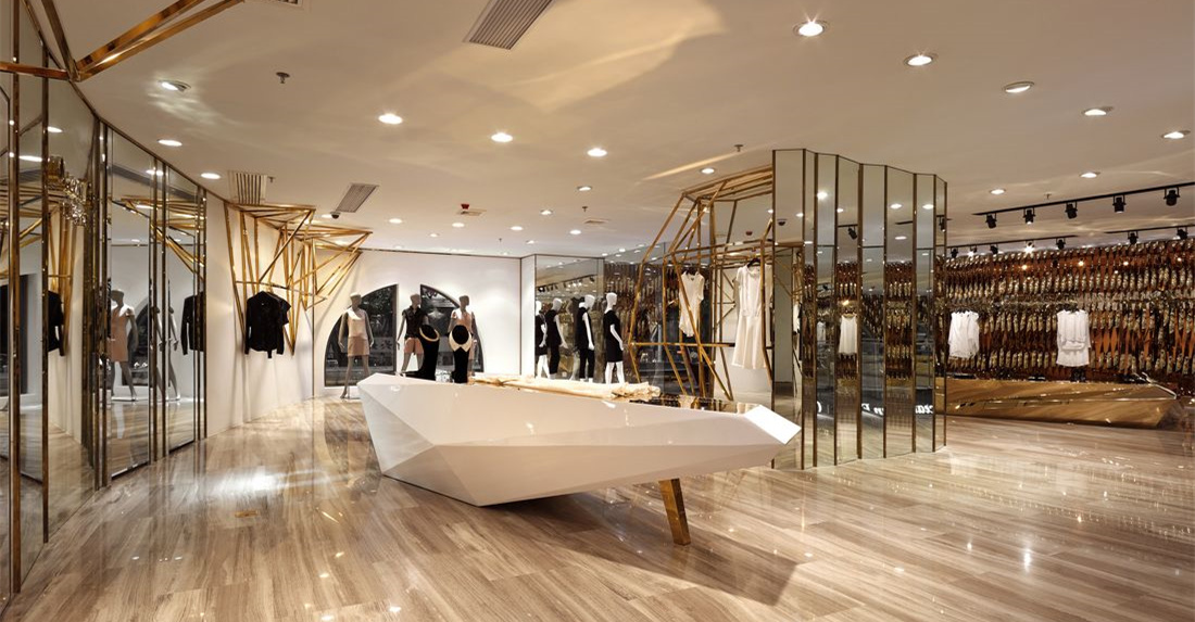 時尚新穎女裝店裝修設(shè)計-第4張圖片-上海古都建筑設(shè)計集團