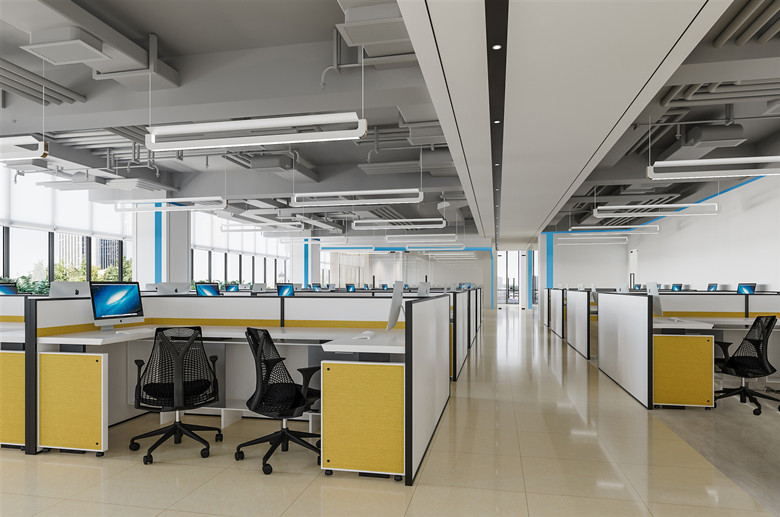 上海寶山網(wǎng)絡(luò)公司辦公室設(shè)計裝修實景圖-第2張圖片-上海古都建筑設(shè)計集團(tuán)