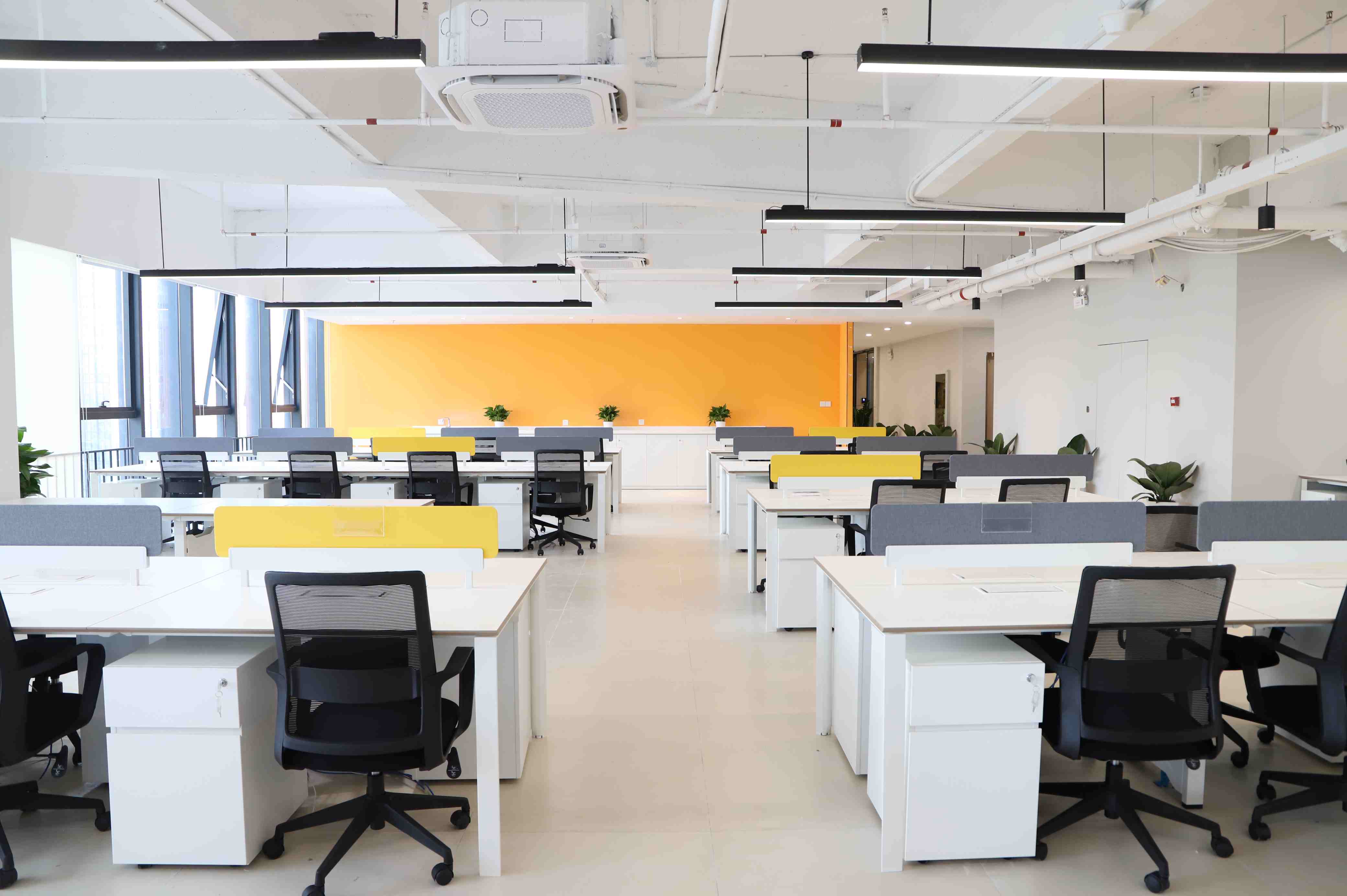 4200平米科技公司辦公設(shè)計裝修欣賞-第2張圖片-上海古都建筑設(shè)計集團(tuán)