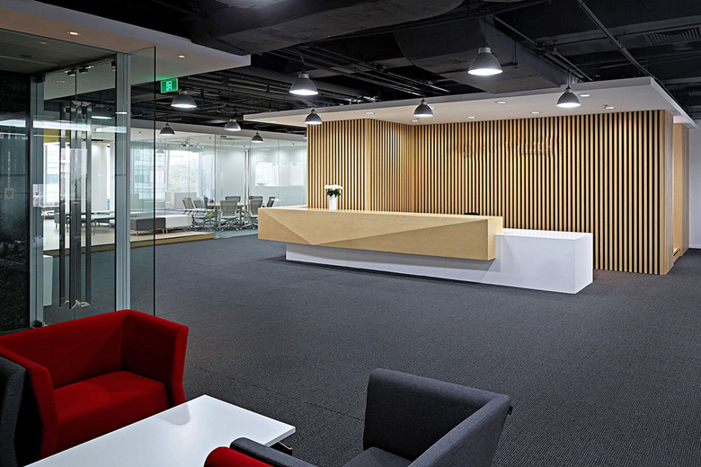 黃浦1000平設(shè)計(jì)咨詢(xún)公司辦公室設(shè)計(jì)效果-第1張圖片-上海古都建筑設(shè)計(jì)集團(tuán)