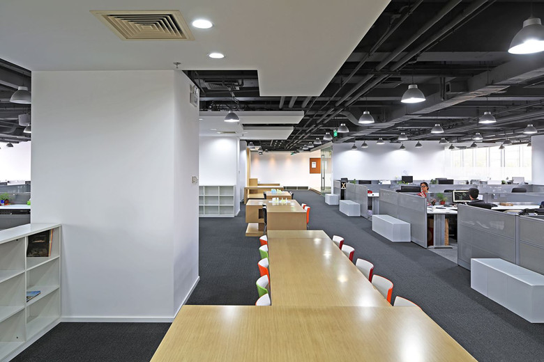 黃浦1000平設(shè)計(jì)咨詢(xún)公司辦公室設(shè)計(jì)效果-第2張圖片-上海古都建筑設(shè)計(jì)集團(tuán)